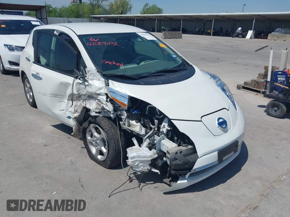 2013 Nissan LEAF SL z VIN 1N4AZ0CP8DC413085, wystawiony jako IAAI lot #42029432 z przebiegiem 62 076 mil mil oraz . Historia ofert i sprzedaży dostępna na DreamBid. Obrazek 1.