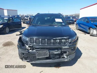 2023 Jeep Compass Latitude with VIN 3C4NJDBN2PT507868, listed as a IAAI auction lot 41760268 with 35,837 mi miles and . Bid and sale history available at DreamBid. Image 12.