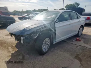 2019 Volkswagen Jetta S с VIN 3VWCB7BUXKM130008, выставлен на аукционе Copart как лот 61166925 с пробегом 92 520 миль миль и Чистый • Clean title. История ставок и продаж доступна на DreamBid. Изображение 1.