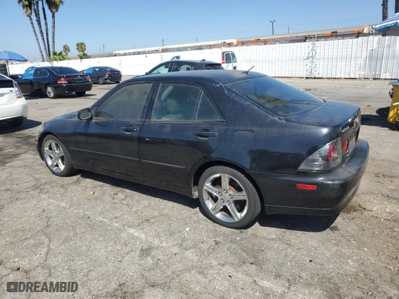 2002 Lexus IS 300 with VIN JTHBD192520040065, listed as a Copart auction lot 72297414 with 137,777 mi miles and Salvage Title. Bid and sale history available at carsss.com. Image 2.