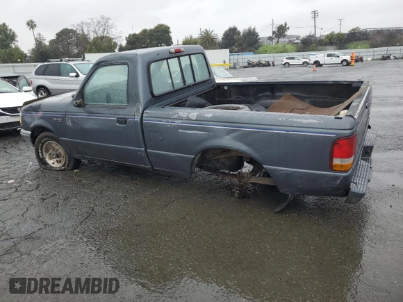 1993 Ford Ranger Splash with VIN 1FTCR10AXPPB70207, listed as a Copart auction lot 44048685 with 20,006 mi miles and Salvage Title. Bid and sale history available at DreamBid. Image 2.