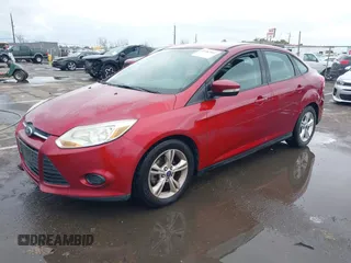 2014 Ford Focus SE with VIN 1FADP3F22EL112110, listed as a IAAI auction lot 41582585 with 107,285 mi miles. Bid and sale history available at carsss.com. Image 17.