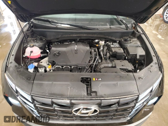 2024 Hyundai Tucson SEL with VIN 5NMJBCDE4RH424204, listed as a Copart auction lot 49596235 with 14,847 mi miles and Salvage Title. Bid and sale history available at carsss.com. Image 12.