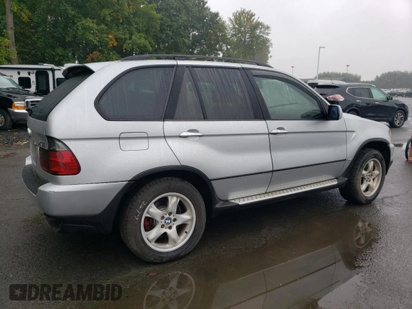 2000 BMW X5 with VIN WBAFB3341YLH03301, listed as a Copart auction lot 73379094 with 150,051 mi miles and Salvage Title. Bid and sale history available at carsss.com. Image 3.