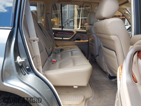 1998 Lexus LX 470 with VIN JT6HT00WXW0024160, listed as a IAAI auction lot 42175029 with 259,867 mi miles and . Bid and sale history available at DreamBid. Image 8.