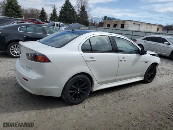 2017 Mitsubishi Lancer ES with VIN JA32U2FU0HU010419, listed as a Copart auction lot 49866385 with 116,864 mi miles and Salvage Title. Bid and sale history available at carsss.com. Image 3.