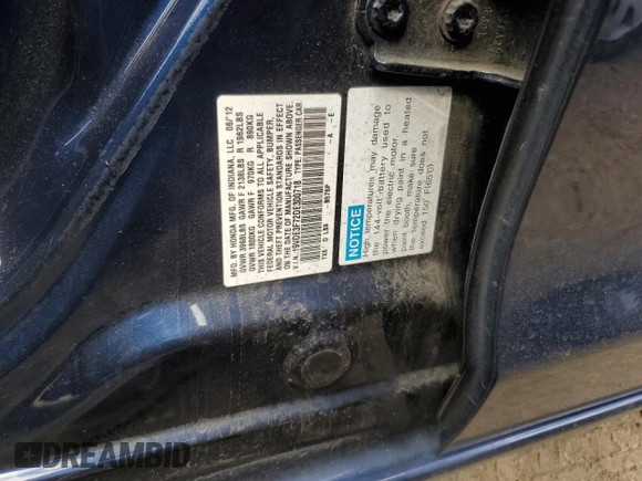 2013 Acura ILX Hybrid Technology z VIN 19VDE3F72DE300718, wystawiony jako Copart lot #47427005 z przebiegiem 169 265 mil mil oraz Czysty tytuł • Clean title. Historia ofert i sprzedaży dostępna na DreamBid. Obrazek 12.