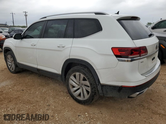 2021 Volkswagen Atlas SEL with VIN 1V2BP2CA5MC545411, listed as a Copart auction lot 54164325 with 93,875 mi miles and Salvage title. Bid and sale history available at DreamBid. Image 2.