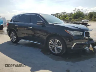 2017 Acura MDX w/Technology Pkg with VIN 5FRYD3H56HB013923, listed as a Copart auction lot 49224235 with 82,308 mi miles and Salvage Title. Bid and sale history available at carsss.com. Image 4.