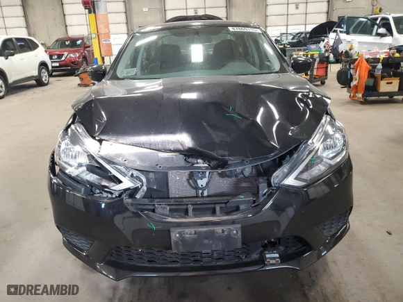 2019 Nissan Sentra S with VIN 3N1AB7AP8KY233803, listed as a Copart auction lot 87869115 with 50,861 mi miles and Salvage Title. Bid and sale history available at carsss.com. Image 5.