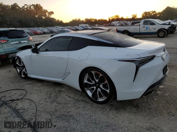 2019 Lexus LC 500h z VIN JTHHP5AY0KA007123, wystawiony jako Copart lot #82378554 z przebiegiem 20 443 mil mil oraz Szkoda całkowita • Salvage title. Historia ofert i sprzedaży dostępna na DreamBid. Obrazek 2.