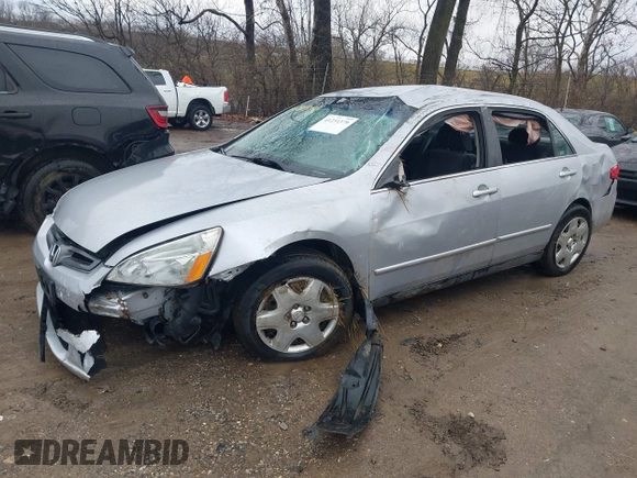 2005 Honda Accord LX with VIN 1HGCM663X5A069934, listed as a IAAI auction lot 41231379 with 191,556 mi miles and . Bid and sale history available at DreamBid. Image 6.