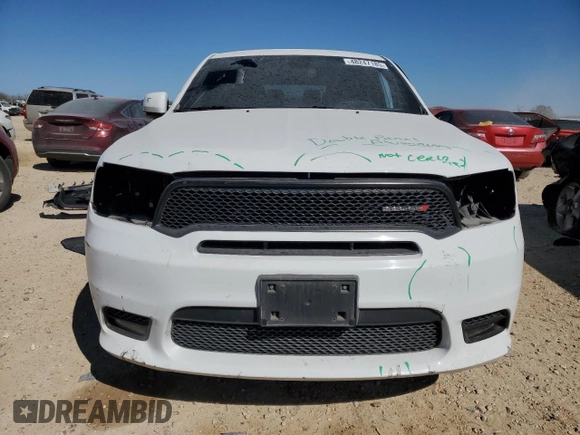 2019 Dodge Durango GT Plus with VIN 1C4RDHDG1KC769125, listed as a Copart auction lot 48247185 with 116,265 mi miles and Salvage Title. Bid and sale history available at carsss.com. Image 5.