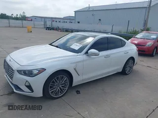 2020 Genesis G70 Sport with VIN KMTG24LA5LU057278, listed as a IAAI auction lot 42505352 with 103,347 mi miles and . Bid and sale history available at DreamBid. Image 17.