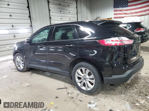 2022 Ford Edge Titanium with VIN 2FMPK4K94NBA62742, listed as a Copart auction lot 51049505 with 0 mi miles and Non Repairable. Bid and sale history available at carsss.com. Image 2.