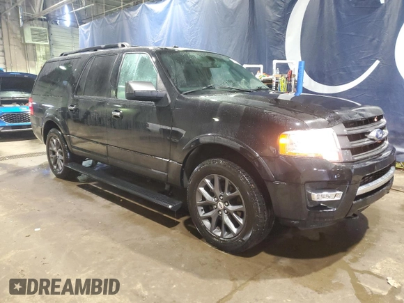 2017 Ford Expedition Max Limited z VIN 1FMJK2AT7HEA18797, wystawiony jako Copart lot #46816265 z przebiegiem 176 845 mil mil oraz Czysty tytuł • Clean title. Historia ofert i sprzedaży dostępna na DreamBid. Obrazek 4.