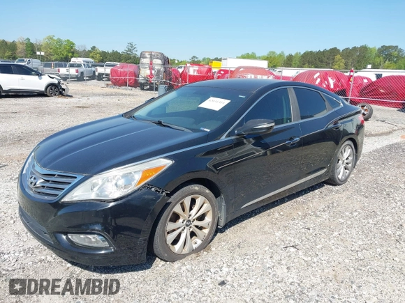 2012 Hyundai Azera with VIN KMHFG4JG1CA185369, listed as a IAAI auction lot 42031314 with 143,461 mi miles and . Bid and sale history available at DreamBid. Image 2.