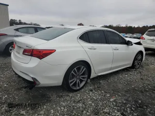 2020 Acura TLX w/Technology Pkg with VIN 19UUB2F48LA003617, listed as a Copart auction lot 85086104 with 82,245 mi miles and Salvage Title. Bid and sale history available at carsss.com. Image 3.