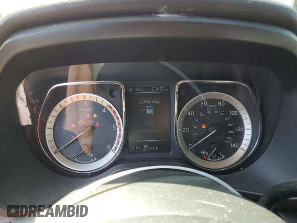 2016 Nissan Titan XD Platinum Reserve with VIN 1N6BA1F42GN501231, listed as a Copart auction lot 55454804 with 93,407 mi miles and Salvage Title. Bid and sale history available at carsss.com. Image 9.