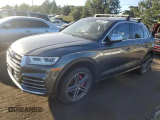 2018 Audi SQ5 Prestige with VIN WA1C4AFY0J2027977, listed as a Copart auction lot 68271184 with Not Provided miles and Salvage Title. Bid and sale history available at DreamBid. Image 1.