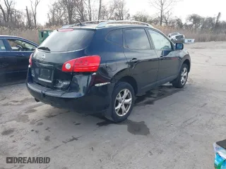 2009 Nissan Rogue SL with VIN JN8AS58V29W443020, listed as a IAAI auction lot 41824308 with 184,596 mi miles. Bid and sale history available at carsss.com. Image 4.