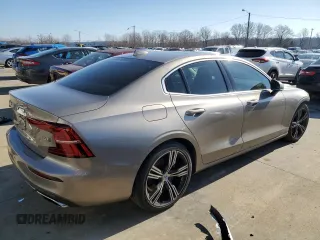 2019 Volvo S60 Inscription with VIN 7JRA22TL2KG006166, listed as a Copart auction lot 40380874 with 55,882 mi miles and Non Repairable. Bid and sale history available at carsss.com. Image 3.