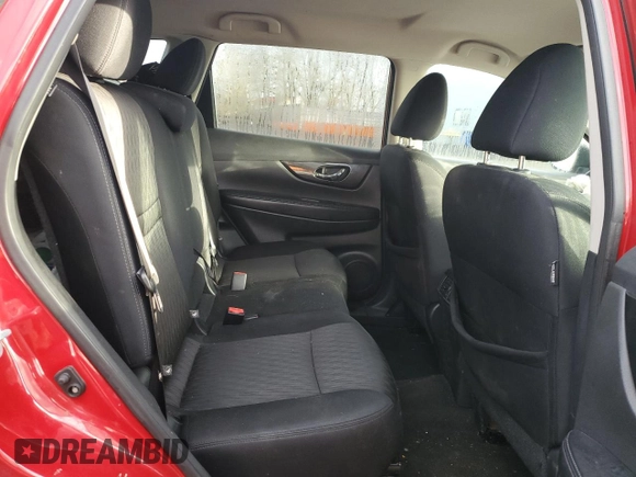 2017 Nissan Rogue S with VIN 5N1AT2MM3HC800169, listed as a Copart auction lot 49184585 with 133,195 mi miles and Salvage Title. Bid and sale history available at carsss.com. Image 11.
