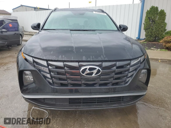2024 Hyundai Tucson SEL with VIN 5NMJFCDE9RH322613, listed as a Copart auction lot 51095755 with 17,471 mi miles and Salvage Title. Bid and sale history available at carsss.com. Image 5.