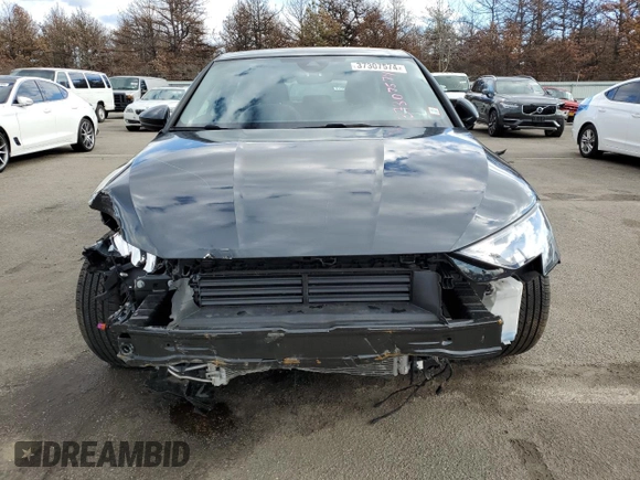 2022 Audi A3 Premium with VIN WAUGUDGY7NA090574, listed as a Copart auction lot 37307574 with 4,805 mi miles. Bid and sale history available at carsss.com. Image 5.
