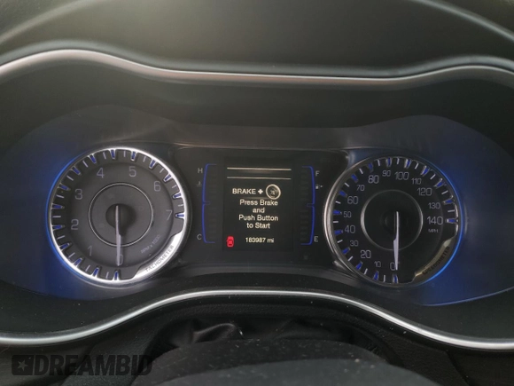2016 Chrysler 200 Limited with VIN 1C3CCCAB3GN140986, listed as a Copart auction lot 46787595 with 183,987 mi miles and Salvage Title. Bid and sale history available at carsss.com. Image 9.