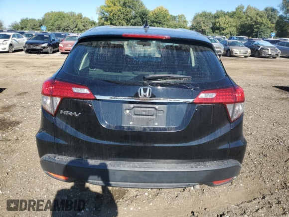 2021 Honda HR-V LX with VIN 3CZRU5H33MM734331, listed as a Copart auction lot 72170614 with 92,706 mi miles and Salvage Title. Bid and sale history available at carsss.com. Image 6.