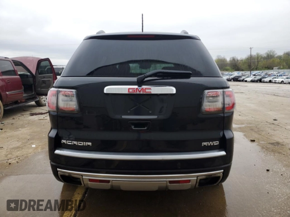 2014 GMC Acadia Denali with VIN 1GKKVTKD8EJ244464, listed as a Copart auction lot 52682905 with Not Provided miles and Non Repairable. Bid and sale history available at carsss.com. Image 6.