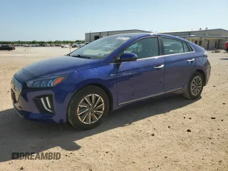 2020 Hyundai Ioniq Limited z VIN KMHC85LJ3LU071113, wystawiony jako Copart lot #52460715 z przebiegiem 35 584 mil mil oraz Czysty tytuł • Clean title. Historia ofert i sprzedaży dostępna na DreamBid. Obrazek 1.