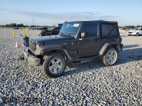 2018 Jeep Wrangler Willys Wheeler W z VIN 1C4AJWAGXJL852498, wystawiony jako Copart lot #52866945 z przebiegiem 90 515 mil mil oraz Szkoda całkowita • Salvage title. Historia ofert i sprzedaży dostępna na DreamBid. Obrazek 1.