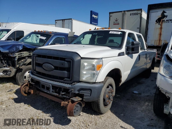 2011 Ford F-250 XL with VIN 1FT7W2B66BEC07685, listed as a Copart auction lot 62427355 with 380,014 mi miles and Clean title. Bid and sale history available at DreamBid. Image 1.