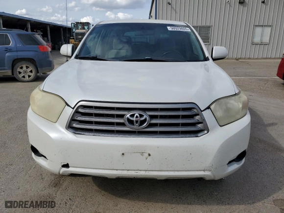 2008 Toyota Highlander with VIN JTEDS41A882036704, listed as a Copart auction lot 50929805 with 291,958 mi miles and Salvage Title. Bid and sale history available at carsss.com. Image 5.