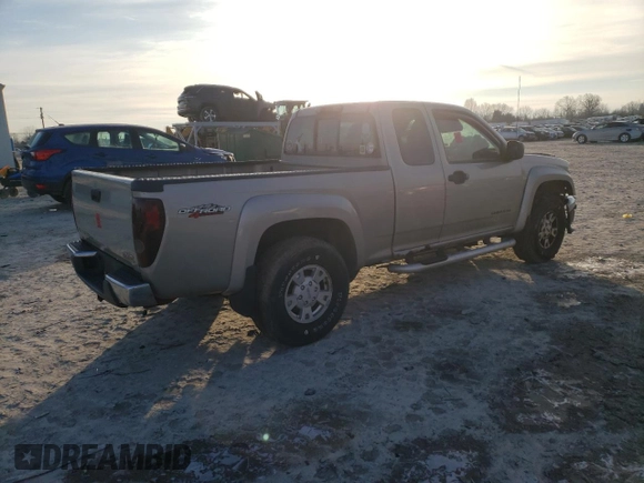 2004 GMC Canyon SLE Z71 with VIN 1GTDT196148129992, listed as a Copart auction lot 86864254 with 0 mi miles and Salvage Title. Bid and sale history available at carsss.com. Image 3.