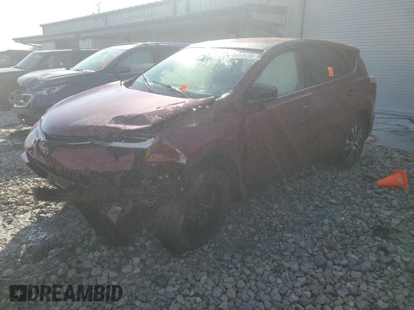 2018 Toyota RAV4 LE with VIN JTMBFREV9JD246507, listed as a Copart auction lot 48917635 with Not Provided miles and Clean Title. Bid and sale history available at DreamBid. Image 1.