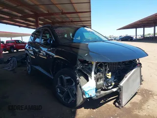 2023 Hyundai Tucson SEL with VIN 5NMJFCAE5PH268597, listed as a IAAI auction lot 42451313 with 11,874 mi miles and . Bid and sale history available at DreamBid. Image 1.