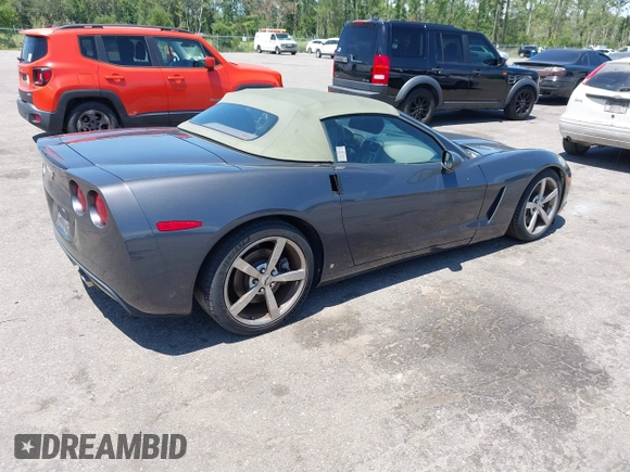 2009 Chevrolet Corvette with VIN 1G1YY36W995113625, listed as a IAAI auction lot 42577020 with 165,249 mi miles and . Bid and sale history available at DreamBid. Image 4.