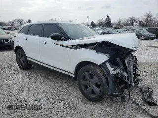 2022 Land Rover Range Rover Velar R-Dynamic S z VIN SALYT2EX7NA329896, wystawiony jako Copart lot #46095575 z przebiegiem 54 878 mil mil oraz Szkoda całkowita • Salvage title. Historia ofert i sprzedaży dostępna na DreamBid. Obrazek 4.