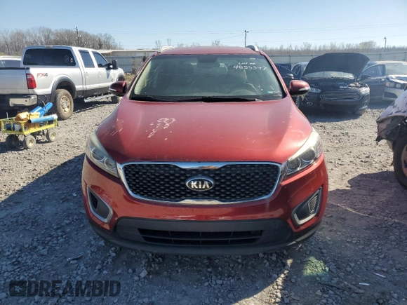 2016 Kia Sorento LX with VIN 5XYPG4A56GG115895, listed as a Copart auction lot 45553475 with 100,066 mi miles and Clean Title. Bid and sale history available at carsss.com. Image 5.