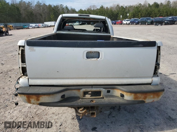 2004 Chevrolet Silverado 1500 Work Truck with VIN 1GCEC19T64E317581, listed as a Copart auction lot 51052485 with 196,309 mi miles and Salvage Title. Bid and sale history available at carsss.com. Image 6.