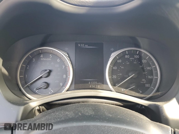 2018 Infiniti Q50 Sport with VIN JN1EV7AR3JM442233, listed as a Copart auction lot 51812365 with 41,335 mi miles and Salvage Title. Bid and sale history available at DreamBid. Image 9.