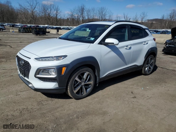 2018 Hyundai Kona Limited with VIN KM8K3CA58JU141030, listed as a Copart auction lot 47585545 with 97,742 mi miles and Clean Title. Bid and sale history available at carsss.com. Image 1.