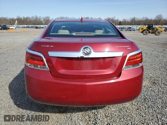 2010 Buick LaCrosse CXL with VIN 1G4GC5EG7AF311332, listed as a Copart auction lot 51421065 with 88,258 mi miles and Salvage Title. Bid and sale history available at carsss.com. Image 6.