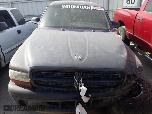 2000 Dodge Dakota SLT with VIN 1B7GG22X1YS655459, listed as a Copart auction lot 84569564 with 240,478 mi miles and Non Repairable. Bid and sale history available at DreamBid. Image 5.