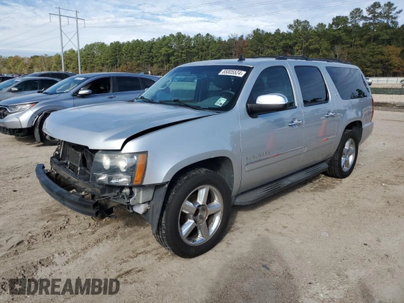 2014 Chevrolet Suburban LTZ with VIN 1GNSCKE02ER141764, listed as a Copart auction lot 85005524 with 234,019 mi miles and Salvage title. Bid and sale history available at DreamBid. Image 1.