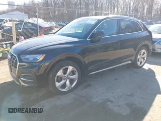 2021 Audi Q5 Premium Plus with VIN WA1BAAFY9M2048397, listed as a IAAI auction lot 41486775 with 39,624 mi miles and . Bid and sale history available at DreamBid. Image 22.
