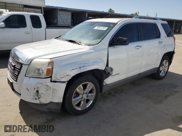2015 GMC Terrain SLT with VIN 2GKALTEK8F6261775, listed as a Copart auction lot 56941205 with 102,593 mi miles and Salvage title. Bid and sale history available at DreamBid. Image 1.